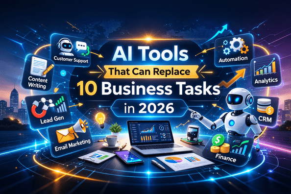 AI Tools That Can Replace 10 Business Tasks in 2026